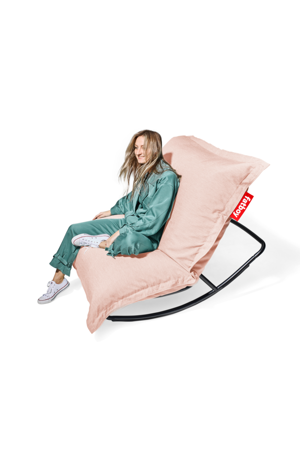 Outdoor Bean Bag With Rocking Chair | Fatboy Original + Rock 'n Roll | Dutchfurniture.com