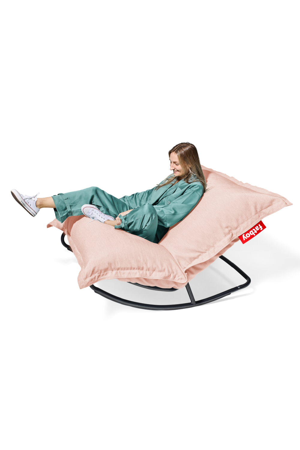 Outdoor Bean Bag With Rocking Chair | Fatboy Original + Rock 'n Roll | Dutchfurniture.com