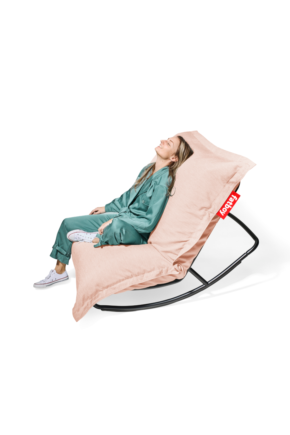 Outdoor Bean Bag With Rocking Chair | Fatboy Original + Rock 'n Roll | Dutchfurniture.com