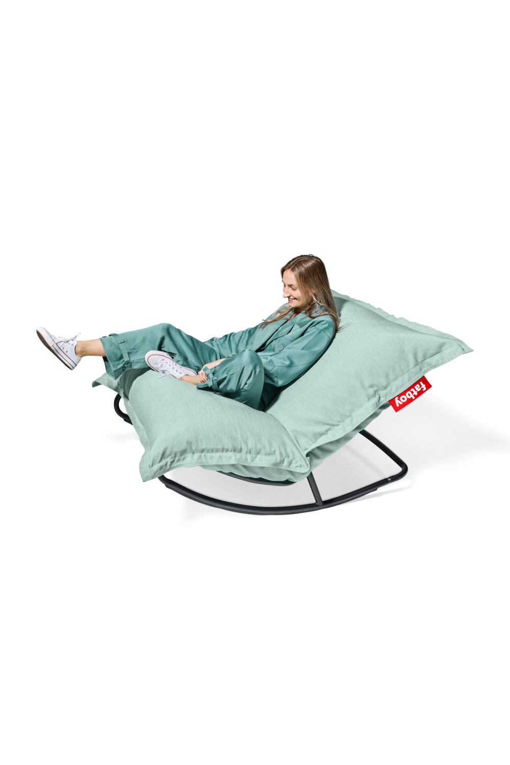 Outdoor Bean Bag With Rocking Chair | Fatboy Original + Rock 'n Roll | Dutchfurniture.com