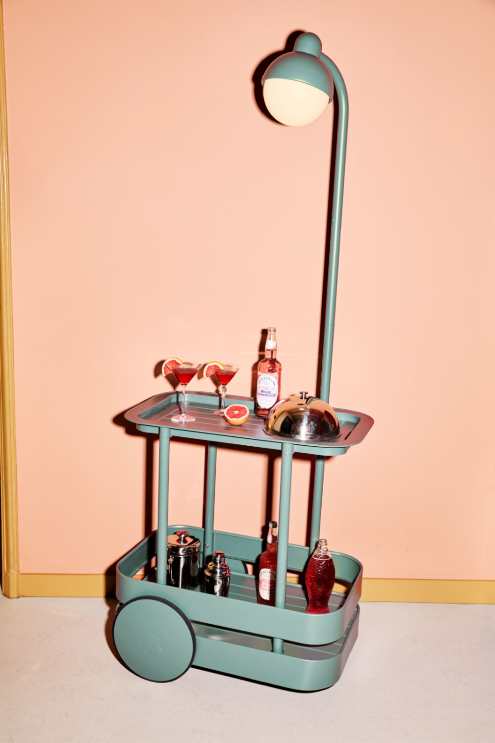 Outdoor Lighted Bar Cart | Fatboy Jolly Trolley | Dutchfurniture.com