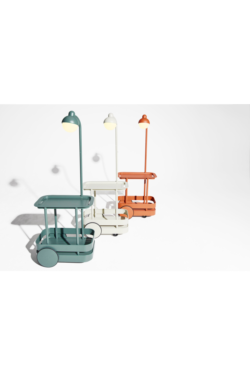 Outdoor Lighted Bar Cart | Fatboy Jolly Trolley | Dutchfurniture.com