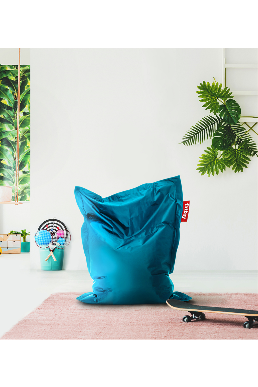 Nylon Lounge Bean Bag | Fatboy Junior | Dutchfurniture.com