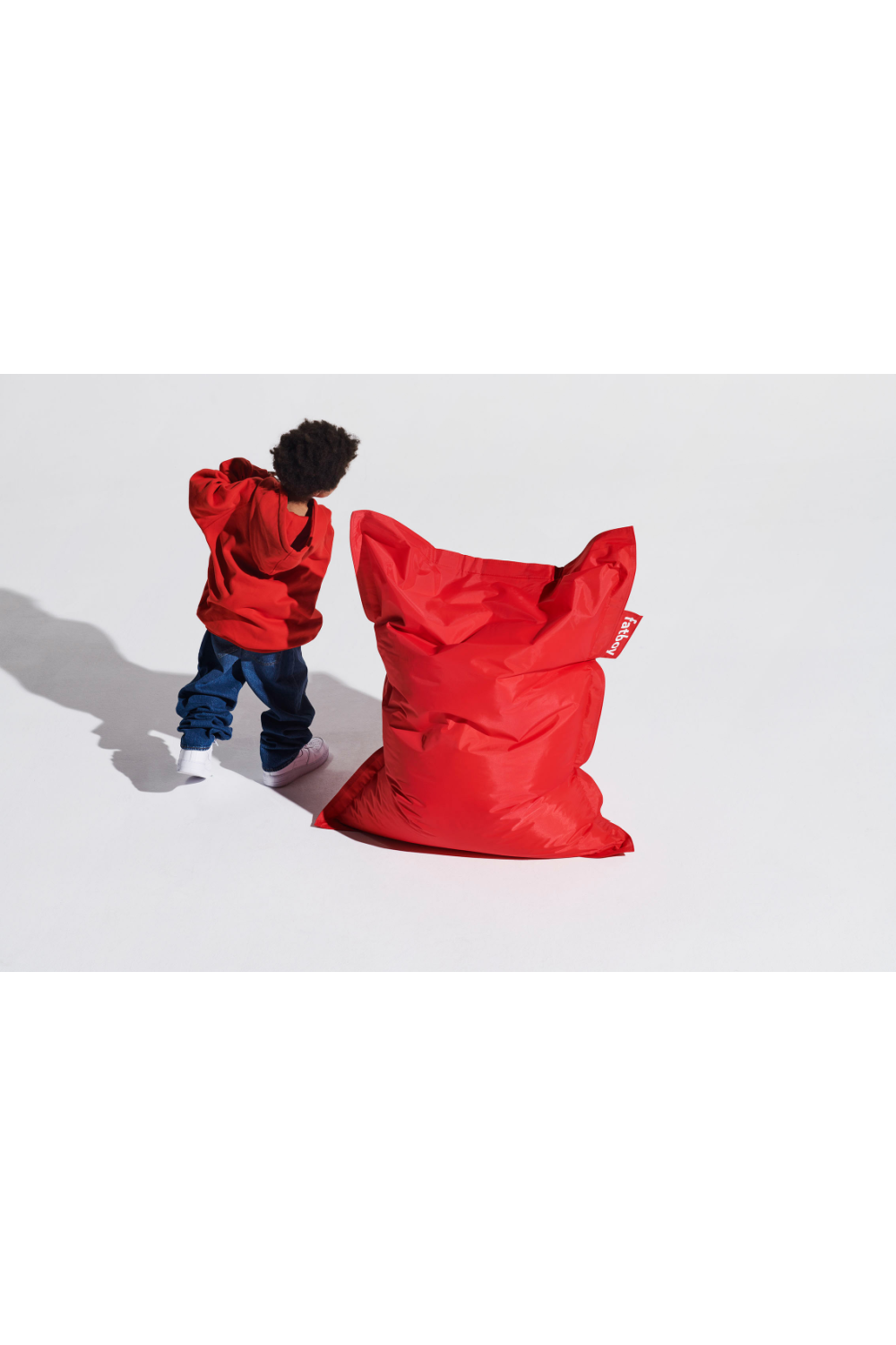 Nylon Lounge Bean Bag | Fatboy Junior | Dutchfurniture.com