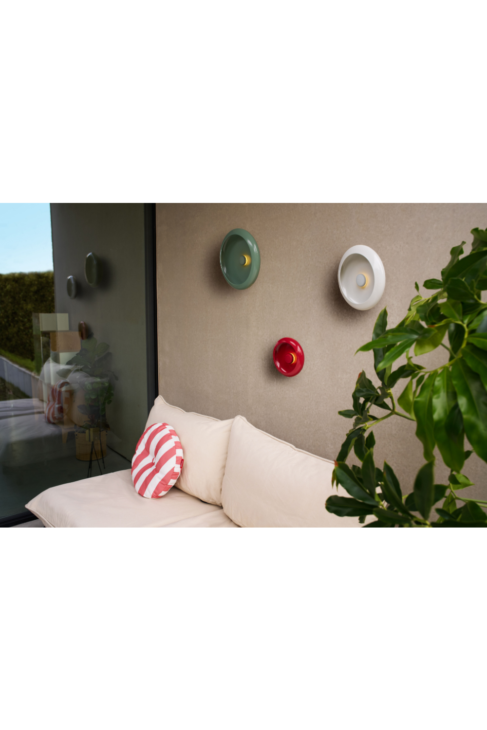 Round Outdoor Lamp Bowl Set (3) | Fatboy Oloha | Dutchfurniture.com