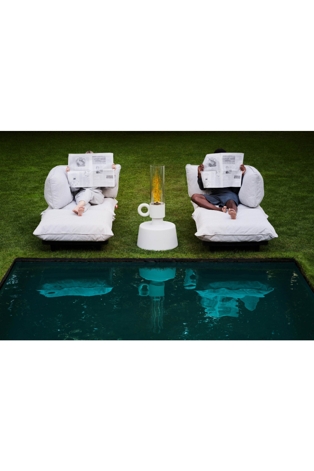 Minimalist Outdoor Corner Seat | Fatboy Paletti | Dutchfurniture.com