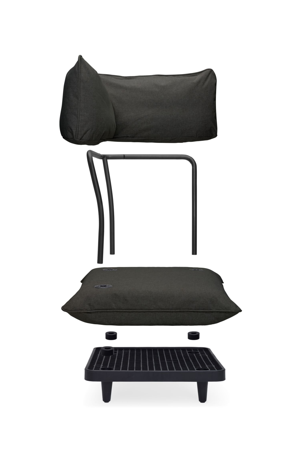 Minimalist Outdoor Corner Seat | Fatboy Paletti | Dutchfurniture.com