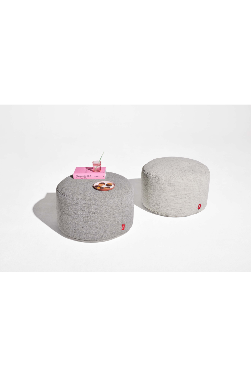 Fabric Upholstered Ottoman L | Fatboy Point Mingle | Dutchfurniture.com