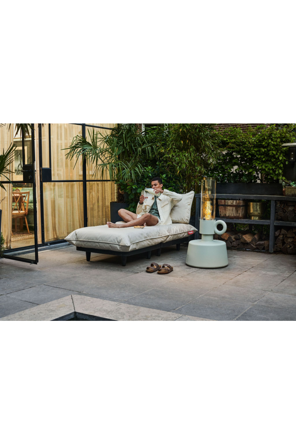 Modern Minimalist Outdoor Seat | Fatboy Paletti | Dutchfurniture.com