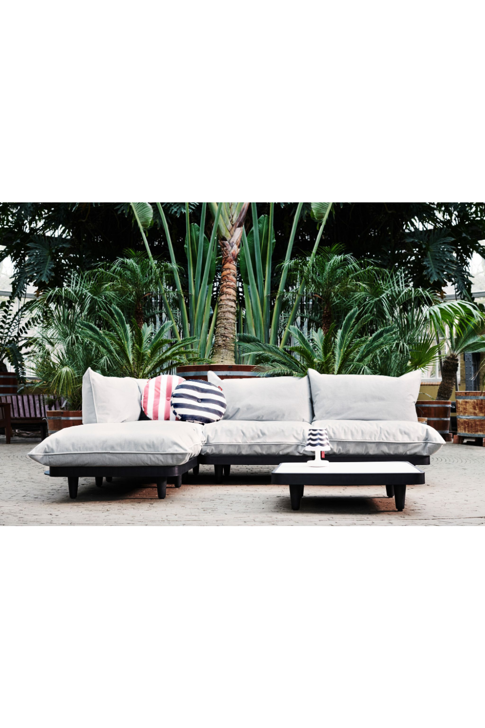 Light Gray Outdoor Table | Fatboy Paletti | Dutchfurniture.com