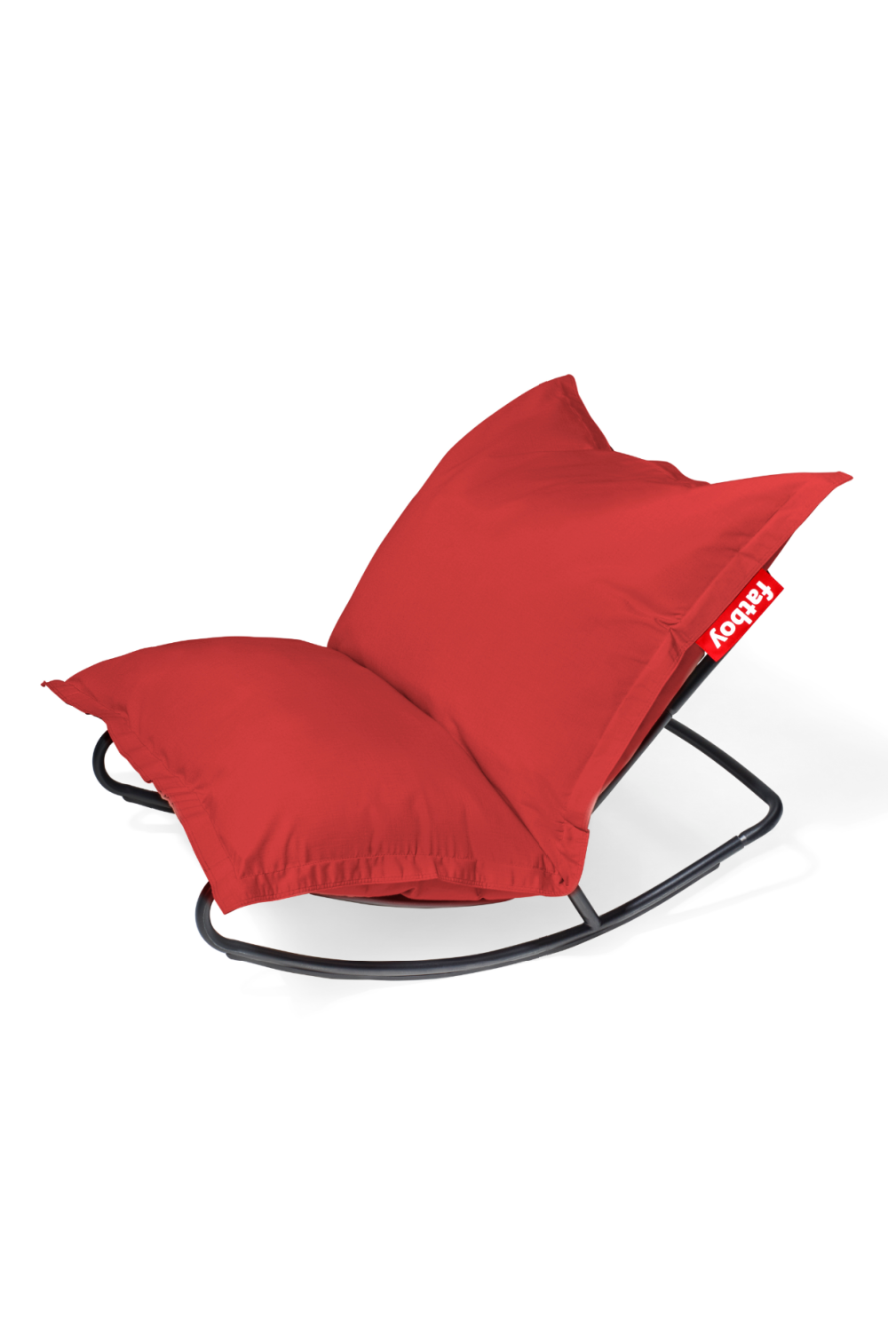 Modern Outdoor Bean Bag With Rocking Chair | Fatboy Original Slim + Rock 'n Roll | Dutchfurniture.com