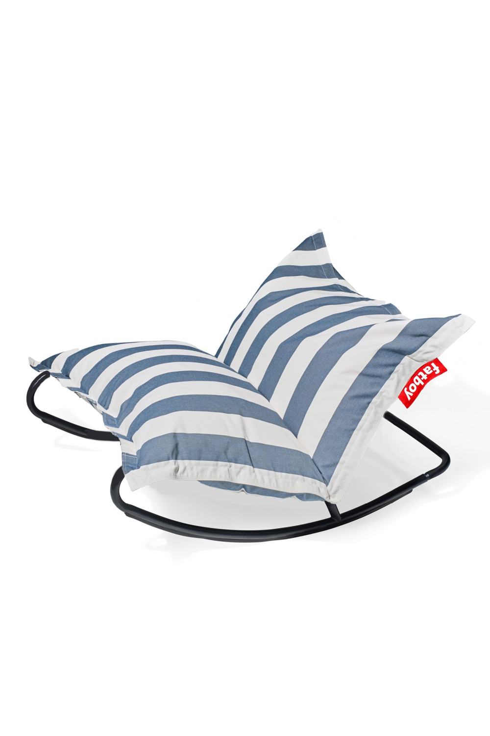 Modern Outdoor Bean Bag With Rocking Chair | Fatboy Original Slim + Rock 'n Roll | Dutchfurniture.com