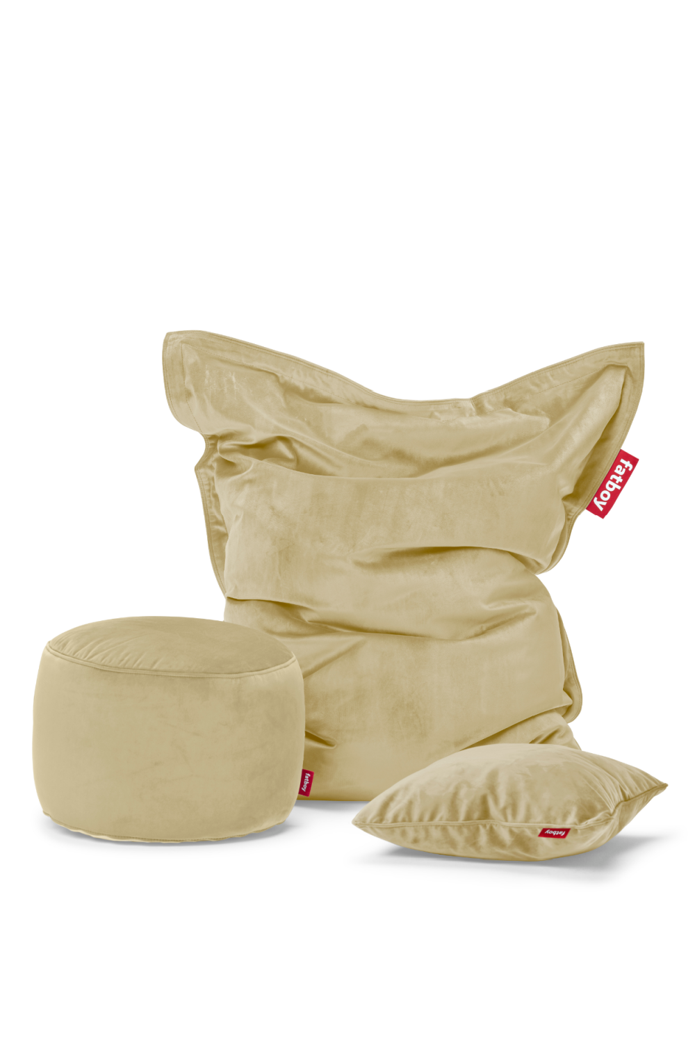 Velvet Lounge Bean Bag | Fatboy Original Slim | Dutchfurniture.com