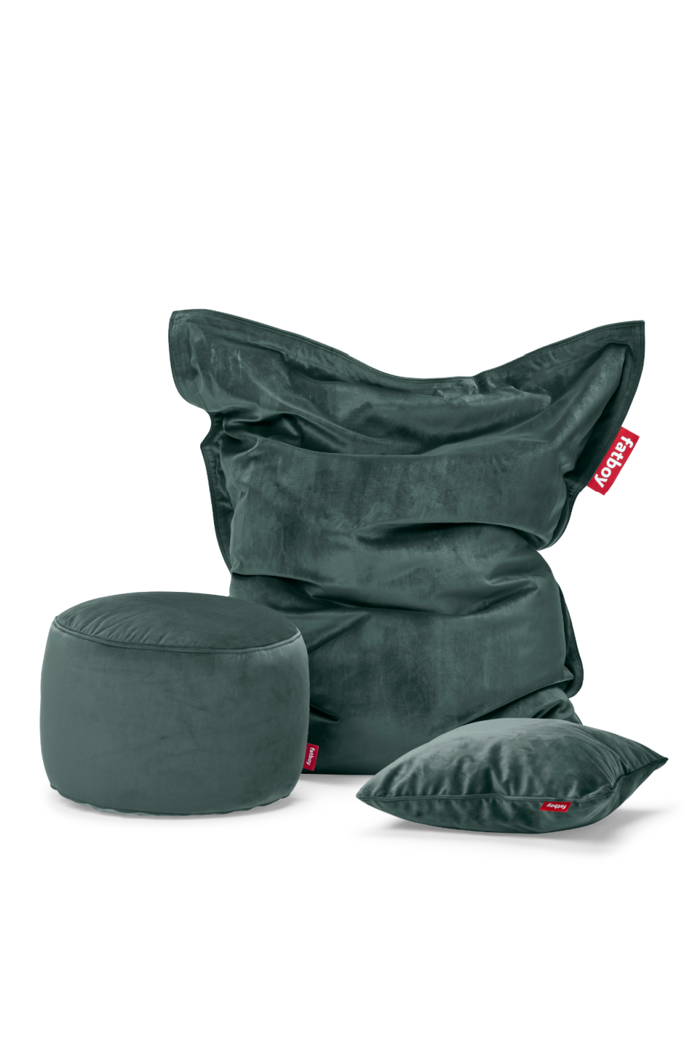 Velvet Lounge Bean Bag | Fatboy Original Slim | Dutchfurniture.com