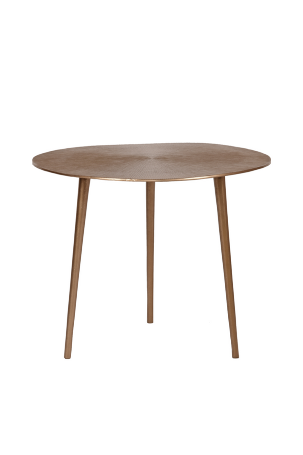 Golden Flared Legs Coffee Table L | Label51 Nobby | Dutchfurniture.com