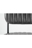 Black Leather Dining Chair | DF Jake | DutchFurniture.com