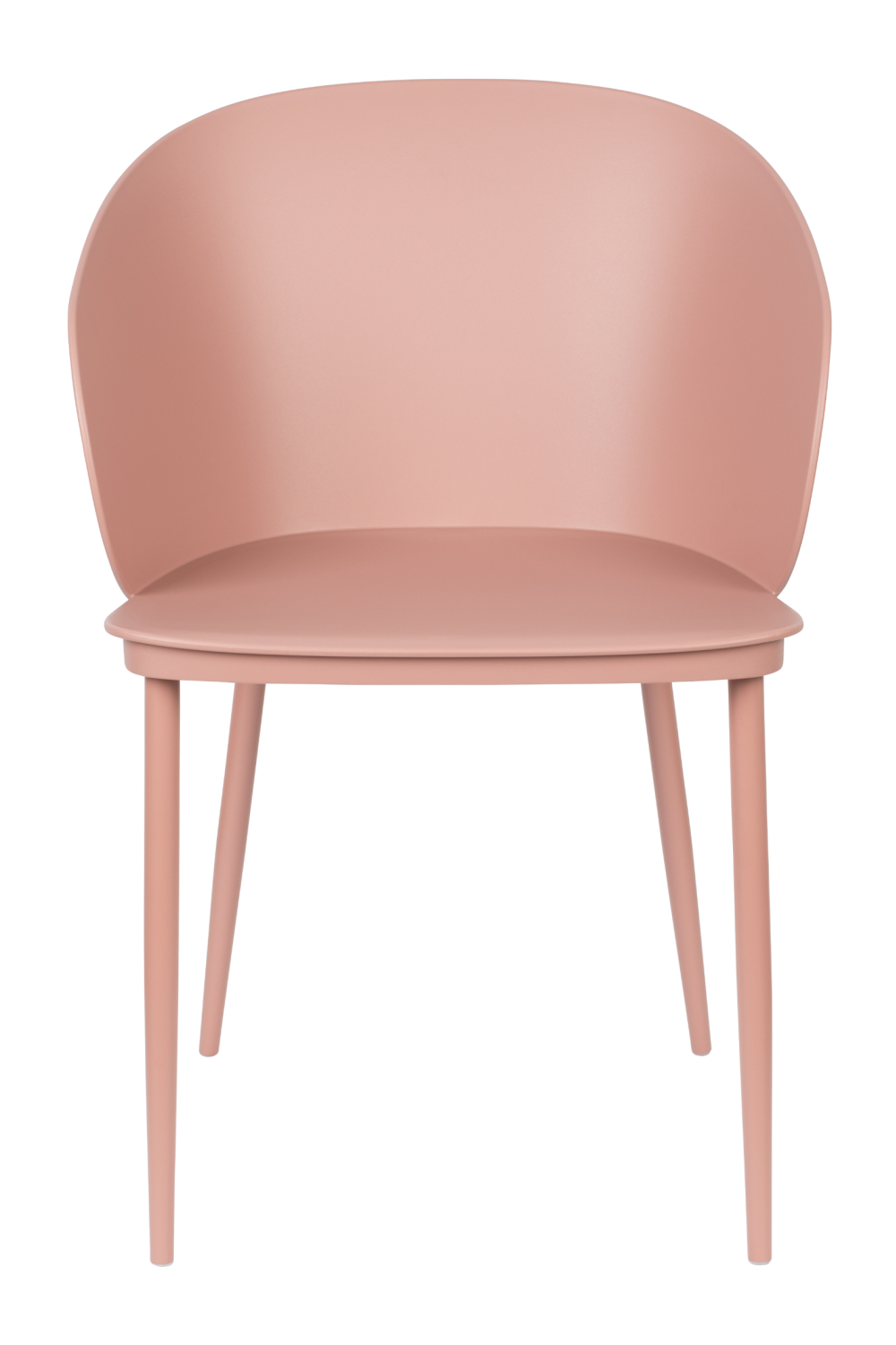 Curvy Pink Dining Chairs (2) DF Gigi Dutch Furniture