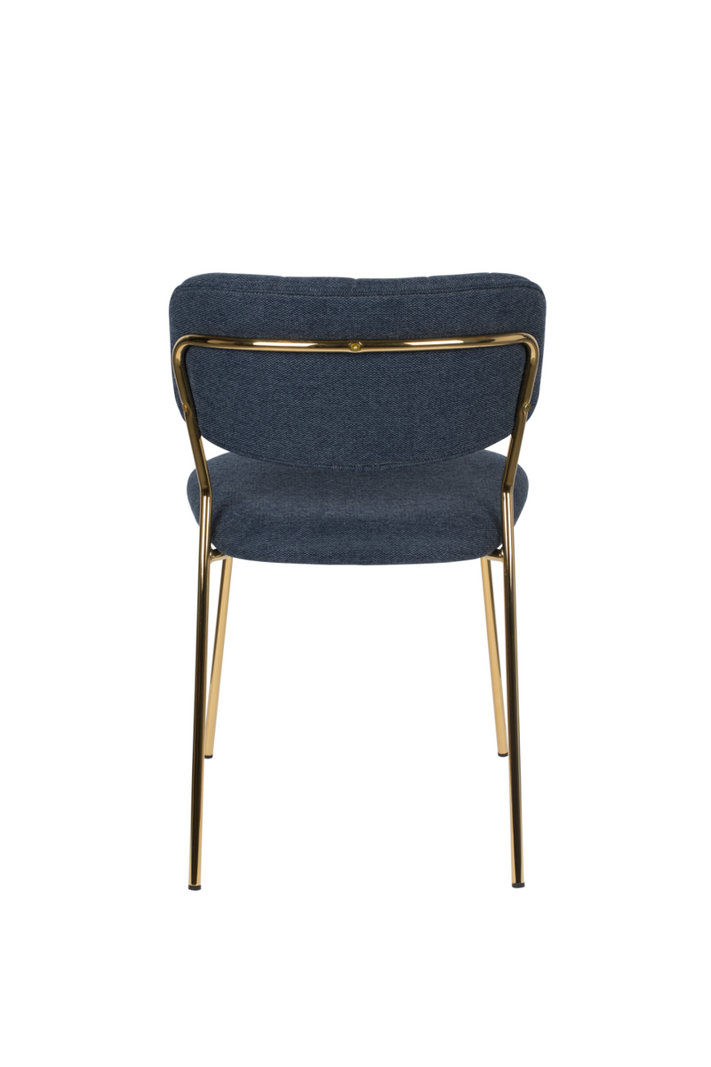 Mixed Fabric Upholstered Dining Chairs (2) | DF Jolien | Dutchfurniture.com