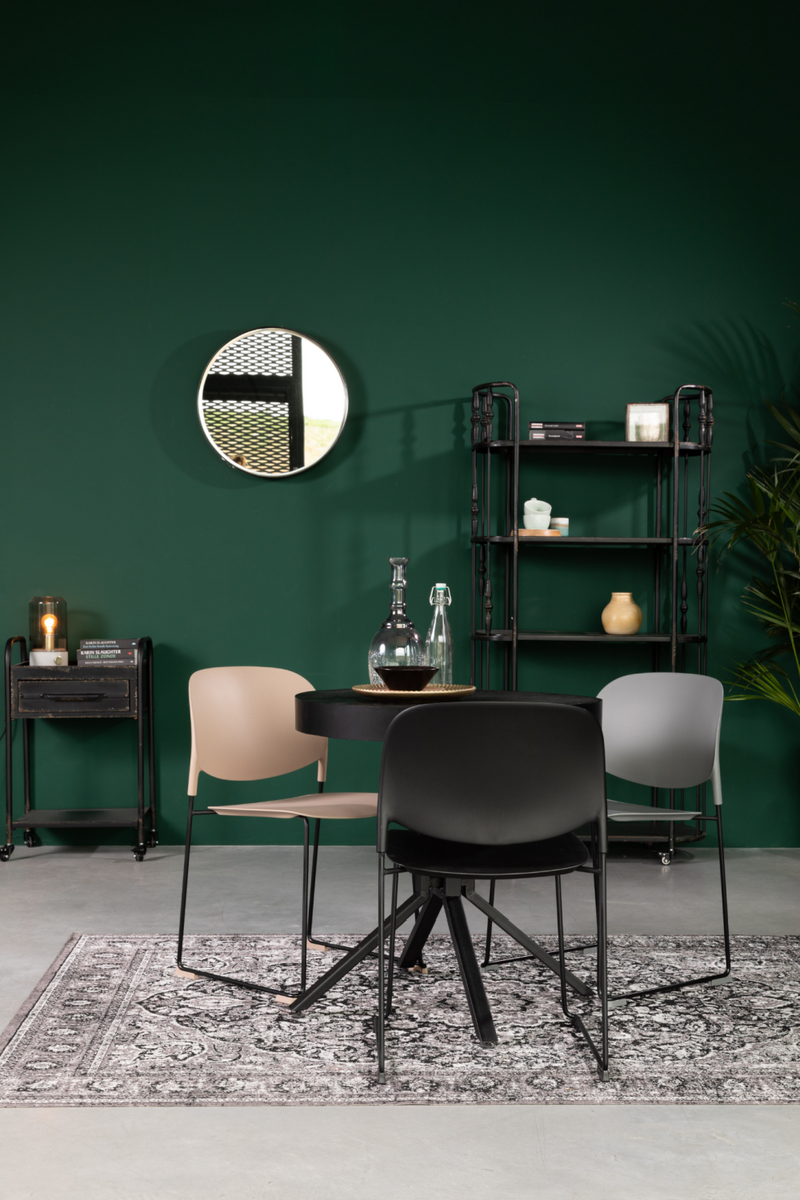Black Dining Chairs (4) | DF Stacks | Dutchfuniture.com