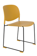 Yellow Dining Chairs (4) | DF Stacks | Dutchfurniture.com