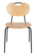 Lacquered Wood Dining Chairs (2) | DF Aspen | Dutchfurniture.com