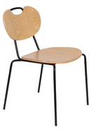 Lacquered Wood Dining Chairs (2) | DF Aspen | Dutchfurniture.com