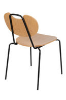 Lacquered Wood Dining Chairs (2) | DF Aspen | Dutchfurniture.com