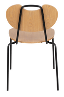 Lacquered Wood Dining Chairs (2) | DF Aspen | Dutchfurniture.com