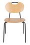 Lacquered Wood Dining Chairs (2) | DF Aspen | Dutchfurniture.com