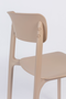 Light Brown Molded Chairs (4) | DF Clive | Dutchfurniture.com