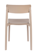 Light Brown Molded Chairs (4) | DF Clive | Dutchfurniture.com