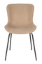 Upholstered Minimalist Dining Chairs (2) | DF Junzo | Dutchfurniture.com