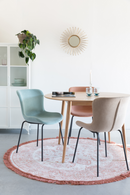 Upholstered Minimalist Dining Chairs (2) | DF Junzo | Dutchfurniture.com