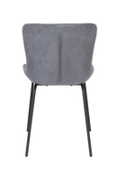 Blue Ribcord Dining Chairs (2) | DF Junzo | Dutchfurniture.com