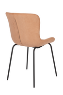 Upholstered Minimalist Dining Chairs (2) | DF Junzo | Dutchfurniture.com