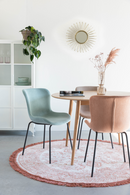 Upholstered Minimalist Dining Chairs (2) | DF Junzo | Dutchfurniture.com