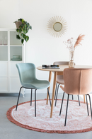 Upholstered Minimalist Dining Chairs (2) | DF Junzo | Dutchfurniture.com