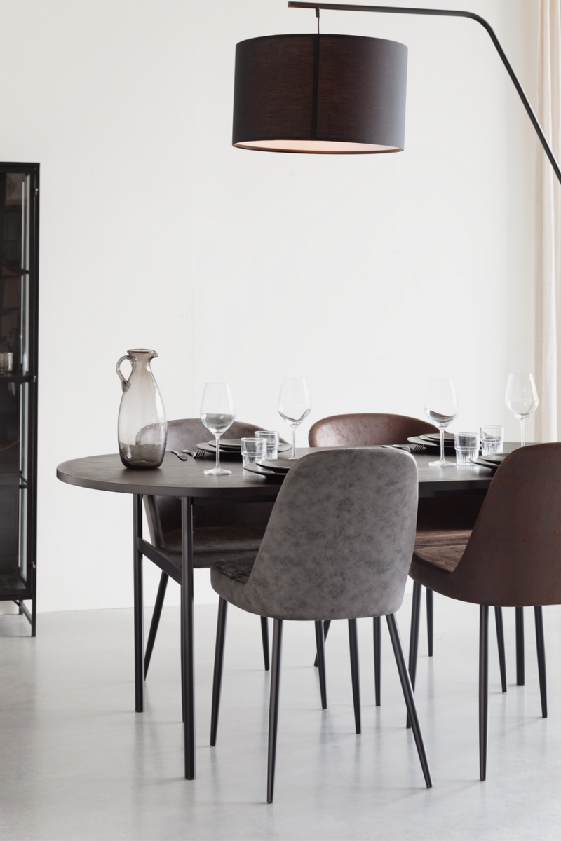Upholstered Modern Dining Chairs (2) | DF Alana | Dutchfurniture.com