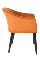 Orange Velvet Armchair | DF Catelyn | DutchFurniture.com