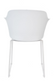 White Contemporary Dining Chairs (2) | DF Tango |  Oroatrade.com