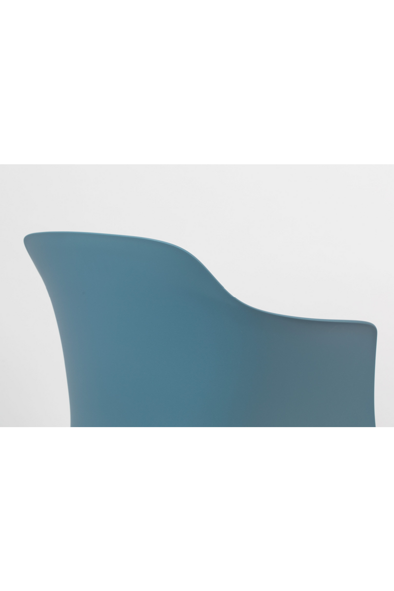 Blue Contemporary Dining Chairs (2) | DF Tango | Dutchfurniture.com