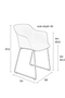 Green Contemporary Dining Chairs (2) | DF Tango | Dutchfurniture.com