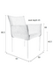 Blue Velvet Armchair | DF Dion | DutchFurniture.com