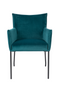 Blue Velvet Armchair | DF Dion | DutchFurniture.com