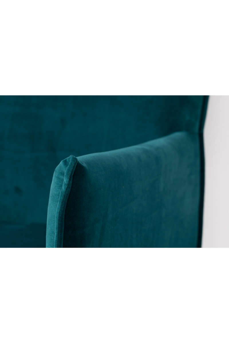 Blue Velvet Armchair | DF Dion | DutchFurniture.com