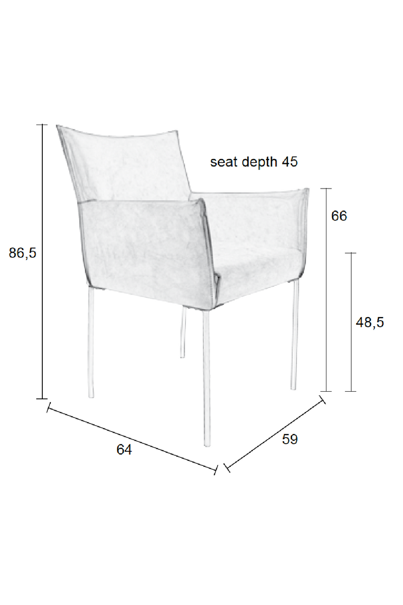 Wine Red Velvet Armchair | DF Dion | Dutchfurniture.com