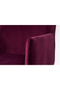 Wine Red Velvet Armchair | DF Dion | Dutchfurniture.com