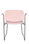 Pink Dining Chairs With Arms (4) | DF Stacks | Dutchfurniture.com