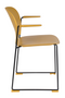 Yellow Dining Chairs With Arms (4) | DF Stacks | Oroatrade.com