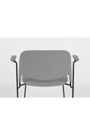 Gray Dining Chairs With Arms (4) | DF Stacks | Dutchfurniture.com
